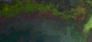 Renklerin karışımı dalgalar ve girdaplar yaratır. Posterler ve diğer basılı materyaller için.