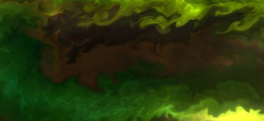 Renklerin karışımı dalgalar ve girdaplar yaratır. Posterler ve diğer basılı materyaller için.