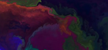 Renklerin karışımı dalgalar ve girdaplar yaratır. Posterler ve diğer basılı materyaller için.