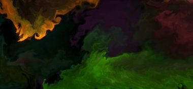 Alkol mürekkebi tekniğindeki doğal lüks, akışkan sanat resimleri..