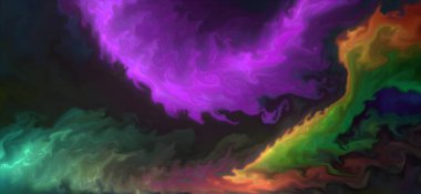 Alkol mürekkebi tekniğindeki doğal lüks, akışkan sanat resimleri..