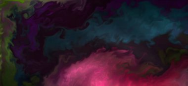 Akrilik boyaları karıştırıyorum. Modern akışkan sanat. Alkol Mürekkebi Örnekleri. Alkol mürekkep renkleri yarı saydam.