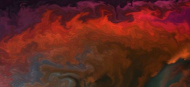 Akrilik boyaları karıştırıyorum. Modern akışkan sanat. Alkol Mürekkebi Örnekleri. Alkol mürekkep renkleri yarı saydam.