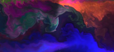 Akrilik boyaları karıştırıyorum. Modern akışkan sanat. Alkol Mürekkebi Örnekleri. Alkol mürekkep renkleri yarı saydam.