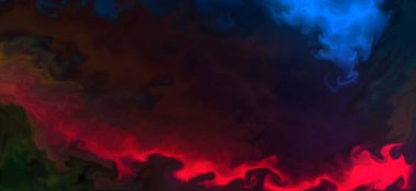 Akrilik boyaları karıştırıyorum. Modern akışkan sanat. Alkol Mürekkebi Örnekleri. Alkol mürekkep renkleri yarı saydam.