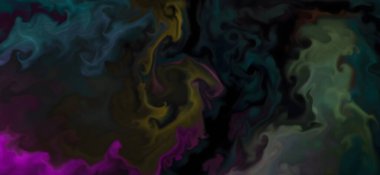 Akrilik boyaları karıştırıyorum. Modern akışkan sanat. Alkol Mürekkebi Örnekleri. Alkol mürekkep renkleri yarı saydam.