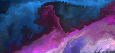 Akrilik boyaları karıştırıyorum. Modern akışkan sanat. Alkol Mürekkebi Örnekleri. Alkol mürekkep renkleri yarı saydam.