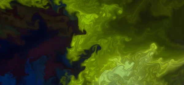 Природная Роскошь Абстрактная Живопись Жидкостью Технике Чернил — стоковое фото