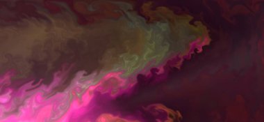 Posterler ve basılı malzemeler için alkol mürekkebi. Renklerin akışkan sanat karışımı.