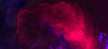 Posterler ve basılı malzemeler için alkol mürekkebi. Renklerin akışkan sanat karışımı.