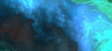 Posterler ve basılı malzemeler için alkol mürekkebi. Renklerin akışkan sanat karışımı.