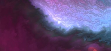 Posterler ve basılı malzemeler için alkol mürekkebi. Renklerin akışkan sanat karışımı.