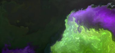 Renklerin karışımı dalgalar ve girdaplar yaratır. Posterler ve diğer basılı materyaller için.