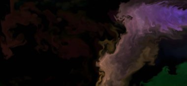 Renklerin karışımı dalgalar ve girdaplar yaratır. Posterler ve diğer basılı materyaller için.