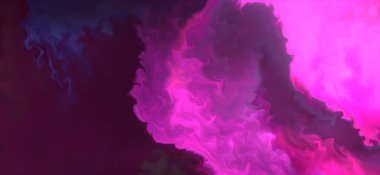 Renklerin karışımı dalgalar ve girdaplar yaratır. Posterler ve diğer basılı materyaller için.