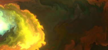 Alkol mürekkebi tekniğindeki doğal lüks, akışkan sanat resimleri..