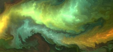 Alkol mürekkebi tekniğindeki doğal lüks, akışkan sanat resimleri..