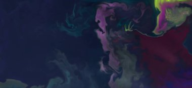 Alkol mürekkebi tekniğindeki doğal lüks, akışkan sanat resimleri..