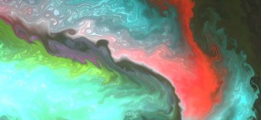 Alkol mürekkebi tekniğindeki doğal lüks, akışkan sanat resimleri..