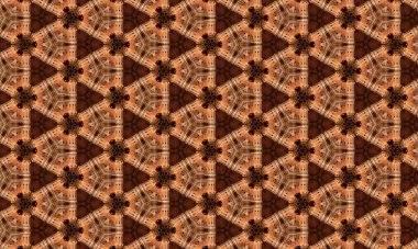 Tekstil markalaşması için geometrik pürüzsüz ve etnik stil dekorasyonlu dijital tekstil tasarım motifi.