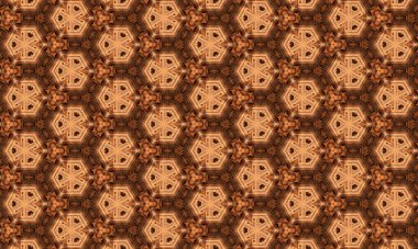 Tekstil markalaşması için geometrik pürüzsüz ve etnik stil dekorasyonlu dijital tekstil tasarım motifi.