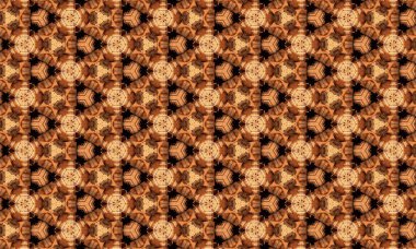 Tekstil markalaşması için geometrik pürüzsüz ve etnik stil dekorasyonlu dijital tekstil tasarım motifi.