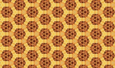 Tekstil markalaşması için geometrik pürüzsüz ve etnik stil dekorasyonlu dijital tekstil tasarım motifi.