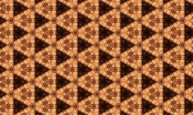 Tekstil markalaşması için geometrik pürüzsüz ve etnik stil dekorasyonlu dijital tekstil tasarım motifi.