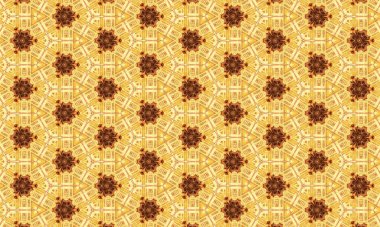 Tekstil markalaşması için geometrik pürüzsüz ve etnik stil dekorasyonlu dijital tekstil tasarım motifi.