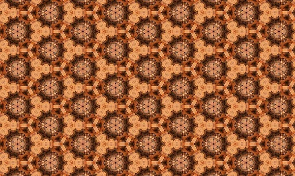 Digitalt Textildesignmotiv Med Geometrisk Sömlös Och Etnisk Stil Dekoration För — Stockfoto