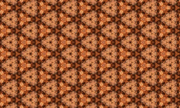Digital Textile Design Motif Geometrical Seamless Ethnic Style Decoration Textile — Fotografia de Stock