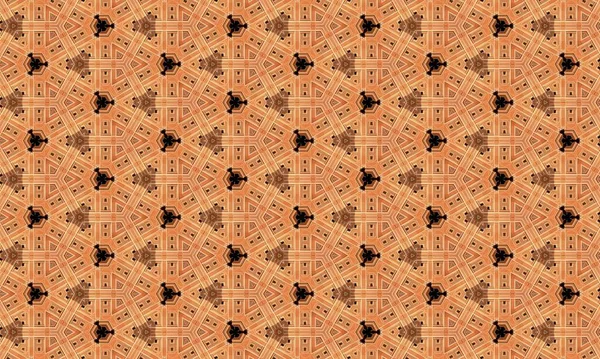 Digitalt Textildesignmotiv Med Geometrisk Sömlös Och Etnisk Stil Dekoration För — Stockfoto
