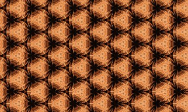 Tekstil markalaşması için geometrik pürüzsüz ve etnik stil dekorasyonlu dijital tekstil tasarım motifi.