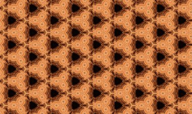 Tekstil markalaşması için geometrik pürüzsüz ve etnik stil dekorasyonlu dijital tekstil tasarım motifi.