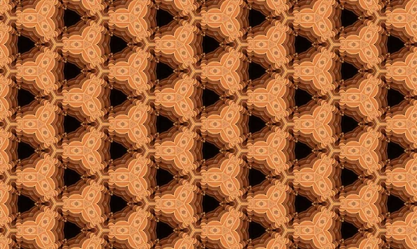 Tekstil markalaşması için geometrik pürüzsüz ve etnik stil dekorasyonlu dijital tekstil tasarım motifi.