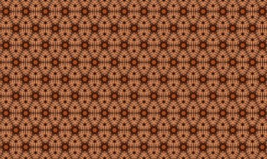 Kabilesel renksiz geometrik tasarım. Etnik doku. Geleneksel süs.