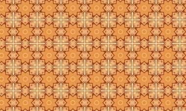 Kusursuz bir şablon. Kabile sanat baskısı. Sembol geometrik arka plan. Kapak tasarımı için soyut zigzag deseni