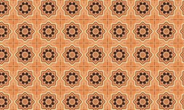 Ikat Nahtloses Muster Stammeskunst Chevron Geometrischer Hintergrund Abstraktes Zickzackmuster Für — Stockfoto