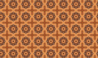 Kusursuz bir şablon. Kabile sanat baskısı. Sembol geometrik arka plan. Kapak tasarımı için soyut zigzag deseni