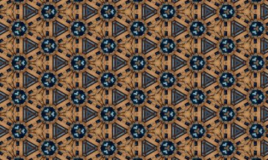 Soyut, Ajrakh Deseni, blok baskı deseni, batik baskı deseni, arkaplan dijital baskı tekstili