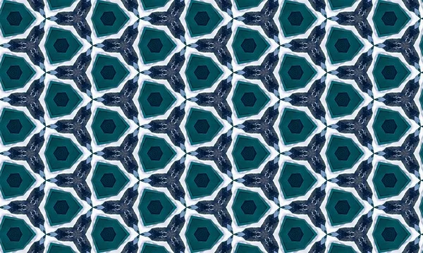 Abstract Ajrakh Pattern Block Print Pattern Batik Print Pattern Background — Stock Photo, Image