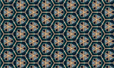 Soyut, Ajrakh Deseni, blok baskı deseni, batik baskı deseni, arkaplan dijital baskı tekstili