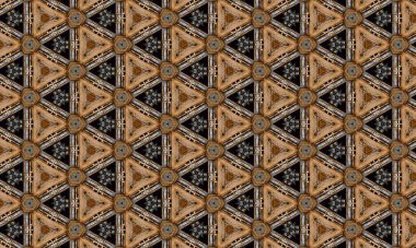 Soyut, Ajrakh Deseni, blok baskı deseni, batik baskı deseni, arkaplan dijital baskı tekstili