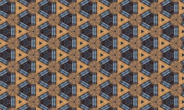 Soyut, Ajrakh Deseni, blok baskı deseni, batik baskı deseni, arkaplan dijital baskı tekstili