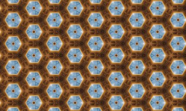 Soyut Kusursuz Desen. Her durum için zarif desenlerin toplanması. Vektör illüstrasyonları.