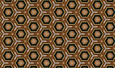 Soyut Kusursuz Desen. Her durum için zarif desenlerin toplanması. Vektör illüstrasyonları.