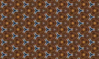 Soyut Kusursuz Desen. Her durum için zarif desenlerin toplanması. Vektör illüstrasyonları.