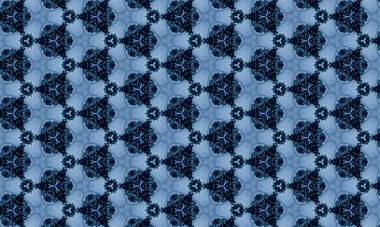 Parmak izi, kumaş ve tekstil için kusursuz doku örneği. Kusursuz tasarımın renkli arkaplanı.