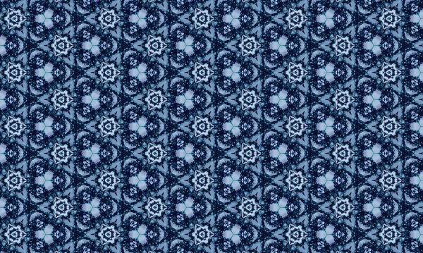 パッチワークのシームレスなパターンと幾何学的なパッチ キルトのデザイン 正方形のラグ クッション 生地や織物のプリント — ストック写真