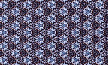 Soyut, Ajrakh Deseni, blok baskı deseni, batik baskı deseni, arkaplan dijital baskı tekstili